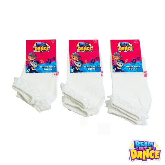 Ready Set Dance Frill Socks